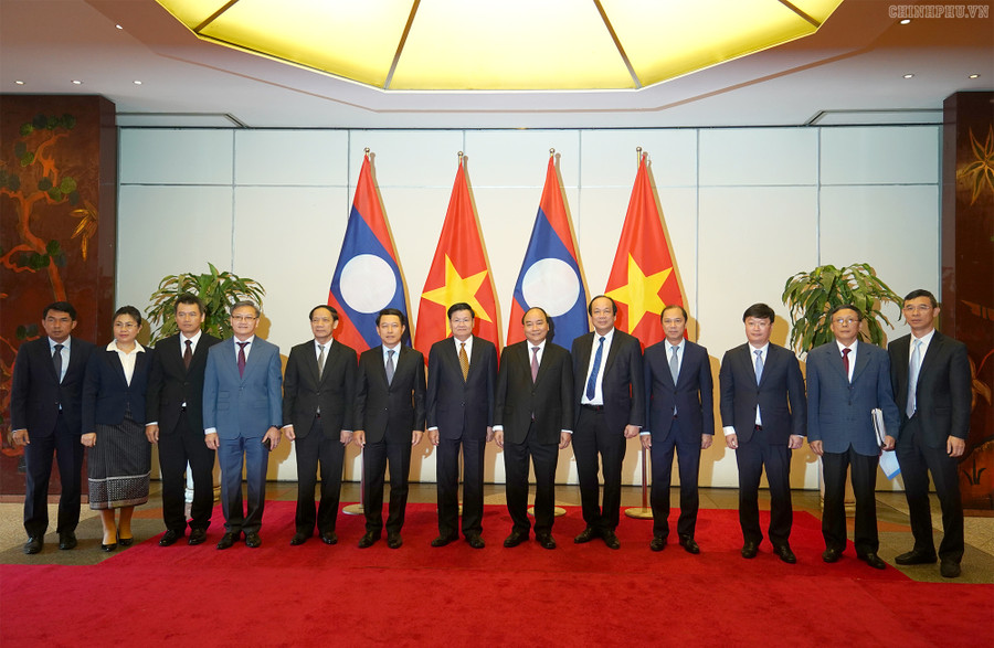 Thủ tướng Nguyễn Xuân Phúc tiếp Thủ tướng Lào ảnh 2 Thủ tướng Nguyễn Xuân Phúc tiếp Thủ tướng Lào ảnh 2