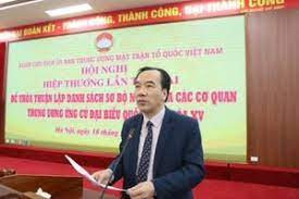 Phó Chủ tịch Ủy ban Trung ương MTTQ Việt Nam Ngô Sách Thực