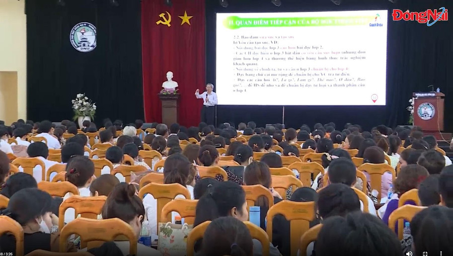 Giáo sư Nguyễn Minh Thuyết hướng dẫn sử dụng bộ sách giáo khoa lớp 3 Cánh Diều Giáo sư Nguyễn Minh Thuyết hướng dẫn sử dụng bộ sách giáo khoa lớp 3 Cánh Diều