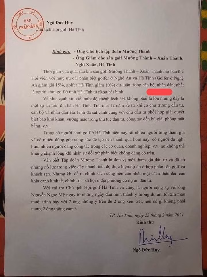 Nội dung văn bản.