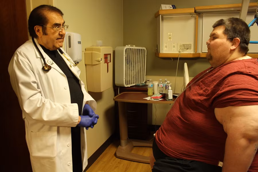 Từ 330kg, chàng béo giảm ngoạn mục còn 142kg vì… sợ chết