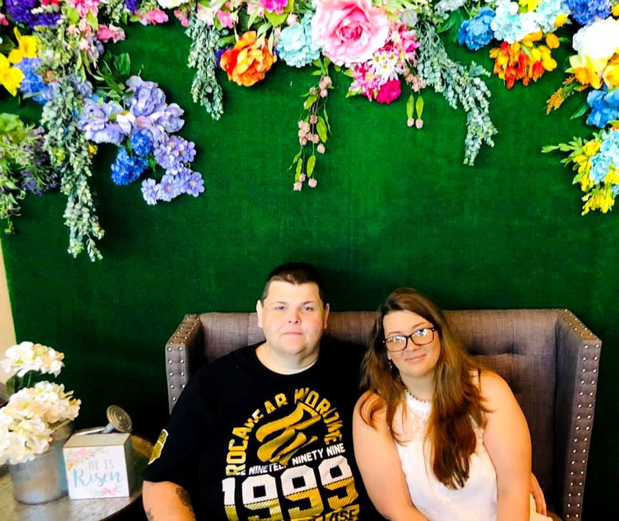 Cillas Givens và Jessica, ảnh chụp tháng 4/2019.