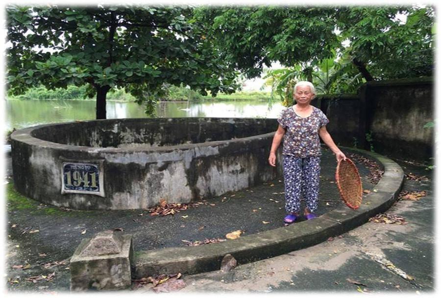 Di tích giếng Đông được trùng tu năm 1941 Di tích giếng Đông được trùng tu năm 1941