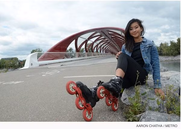 Cô gái 23 tuổi người Hồng Kông trượt patin xuyên nước Mỹ, trong túi không một đồng xu - Hình 4