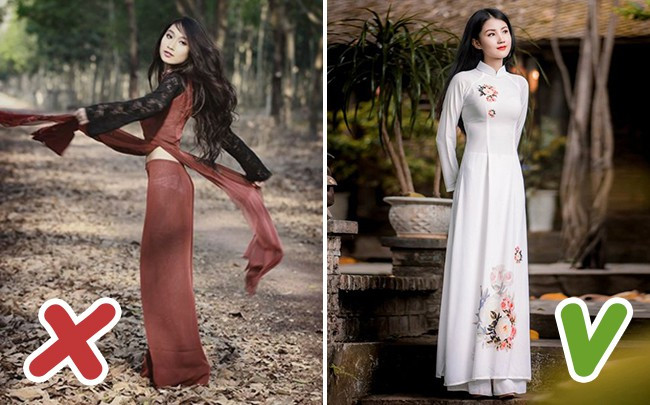 5 lỗi mặc áo dài mà chị em cần tránh để không bị mất điểm thanh lịch trong ngày Tết - Ảnh 1. 5 lỗi mặc áo dài mà chị em cần tránh để không bị mất điểm thanh lịch trong ngày Tết - Ảnh 1.