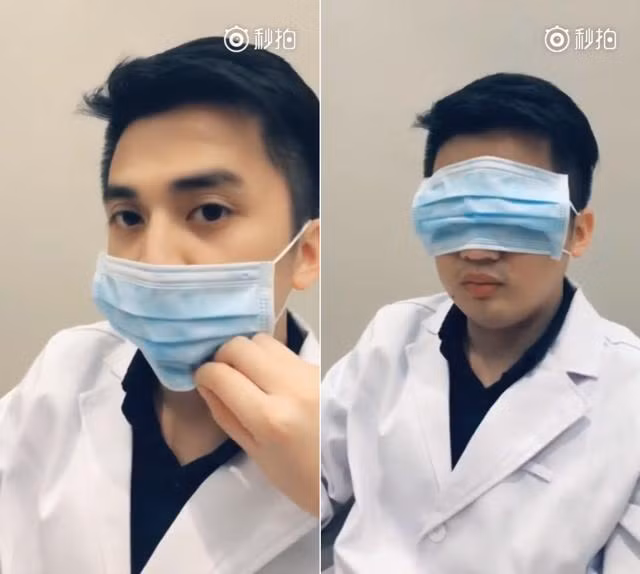 nu cong nhan gay sot vi qua xinh nhung bo khau trang ra lai la mot cu lua lon - 3