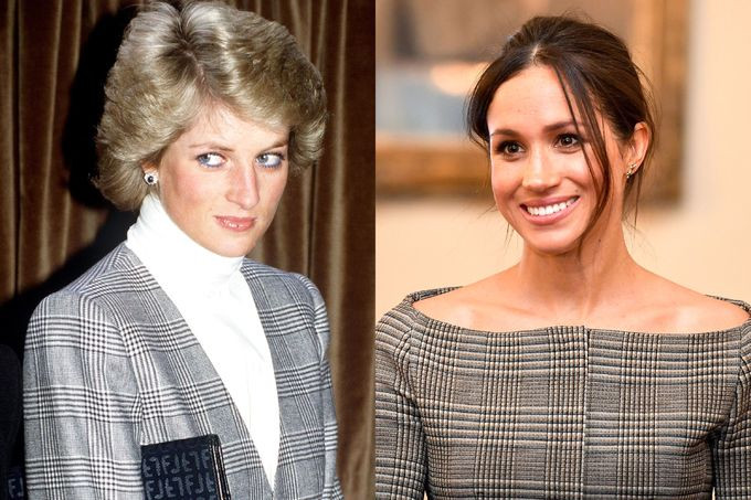 Công nương Meghan Markle nhiều lần mặc giống mẹ chồng ảnh 3 Công nương Meghan Markle nhiều lần mặc giống mẹ chồng