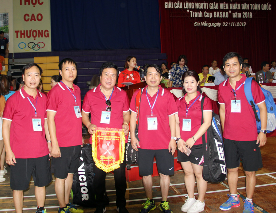 Đoàn VĐV của Bộ GD&ĐT trước giờ tranh tài