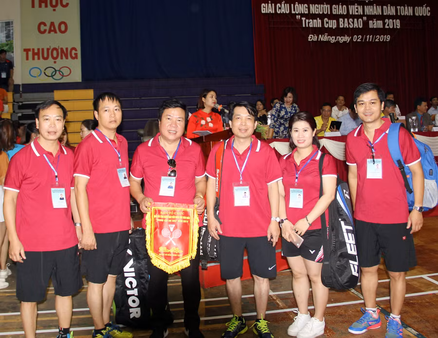 Đoàn VĐV của Bộ GD&ĐT trước giờ tranh tài