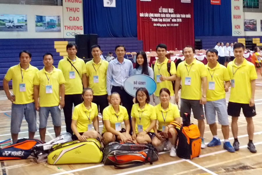 Đoàn VĐV Sở GD&ĐT Phú Thọ