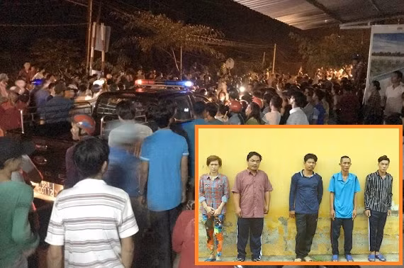 Các đối tượng gây rối trật tự công cộng bị khởi tố.