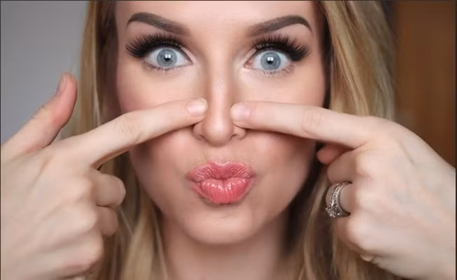 Những bài tập giúp mũi thon gọn không cần phẫu thuật thẩm mỹ - Ảnh 4.