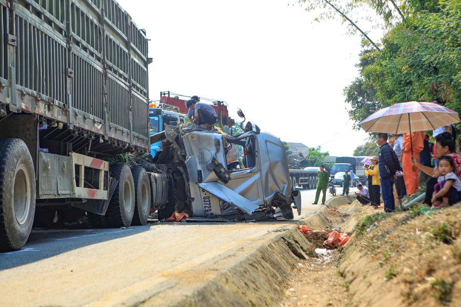 Hiện trường vụ tai nạn