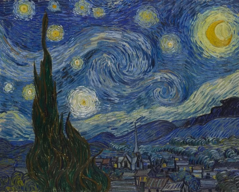  Phải chăng đám mây sóng biển này là nguồn cảm hứng cho tác phẩm Starry Night&nbsp;của họa sĩ Van Gogh?