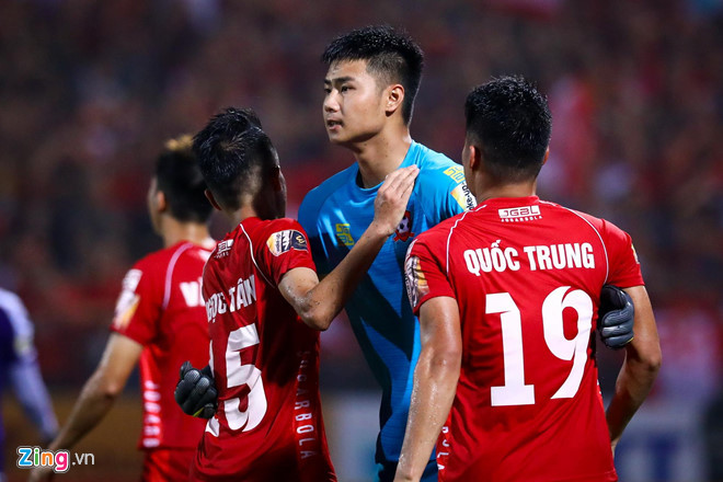 Thi đấu ở một CLB có truyền thống sản sinh những thủ môn giỏi như Hải Phòng là lợi thế của Văn Toản.