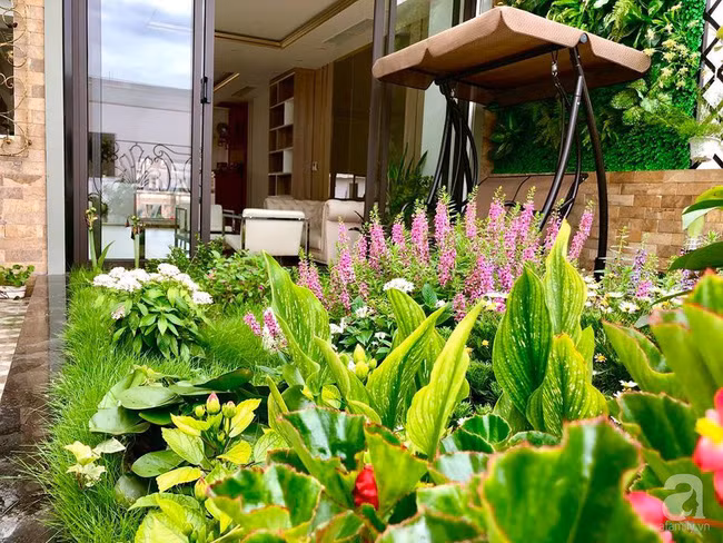 Mùng 1 đầu năm ghé thăm ban công rực rỡ sắc xuân đẹp đến nao lòng của mẹ Hà Thành - Ảnh 12.