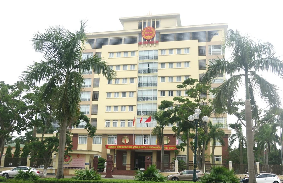 Cục thuế tỉnh Nghệ An.