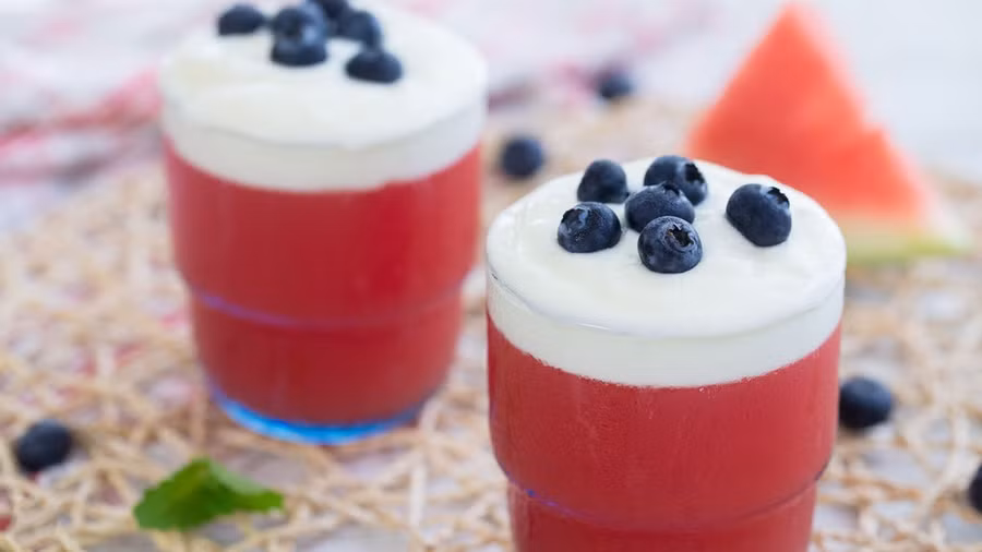 Thạch dưa hấu sữa chua mát lạnh giải nhiệt mùa hè - Ảnh 5.