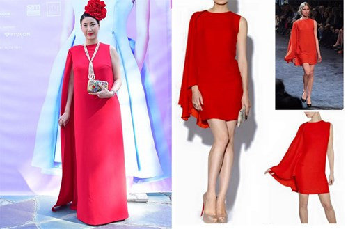 Một thiết kế bị tố đạo ý tưởng của Đỗ Mạnh Cường là chiếc váy tối giản làm riêng cho Hà Kiều Anh. Chiếc váy được cho là bản sao từ một thiết kế của Lanvin chỉ khác ở độ dài váy và bông hoa cài đầu. Một thiết kế bị tố đạo ý tưởng của Đỗ Mạnh Cường là chiếc váy tối giản làm riêng cho Hà Kiều Anh. Chiếc váy được cho là bản sao từ một thiết kế của Lanvin chỉ khác ở độ dài váy và bông hoa cài đầu.