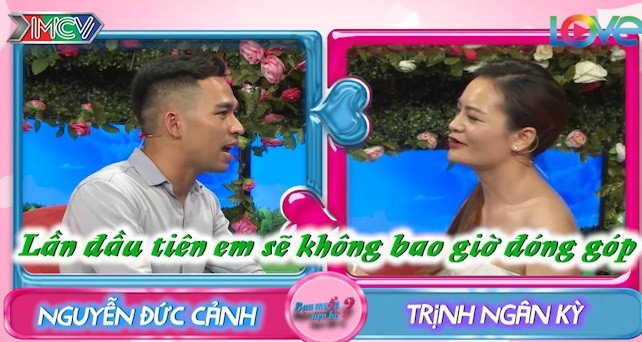 Cặp đôi đấu khẩu trên sân khấu. Cặp đôi đấu khẩu trên sân khấu.