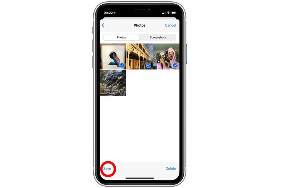 Cách tải tất cả ảnh từ Facebook, Messenger và iMessage về iPhone, iPad-6