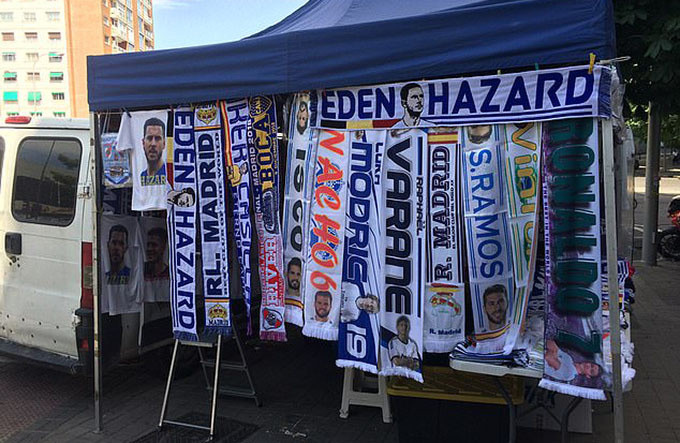 50.000 CĐV Real tới xem lễ ra mắt của Hazard