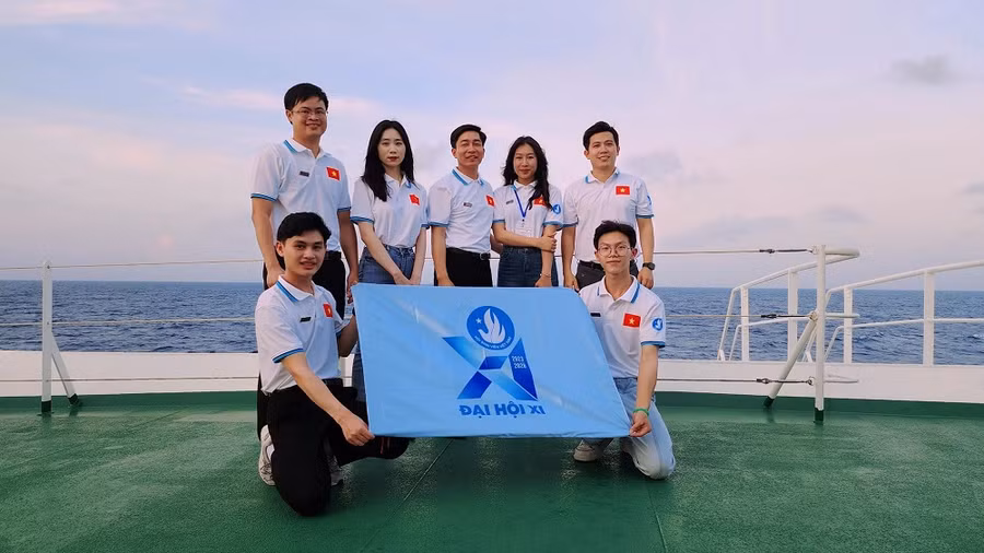 Đoàn đại biểu Hội sinh viên tỉnh Thái Nguyên.