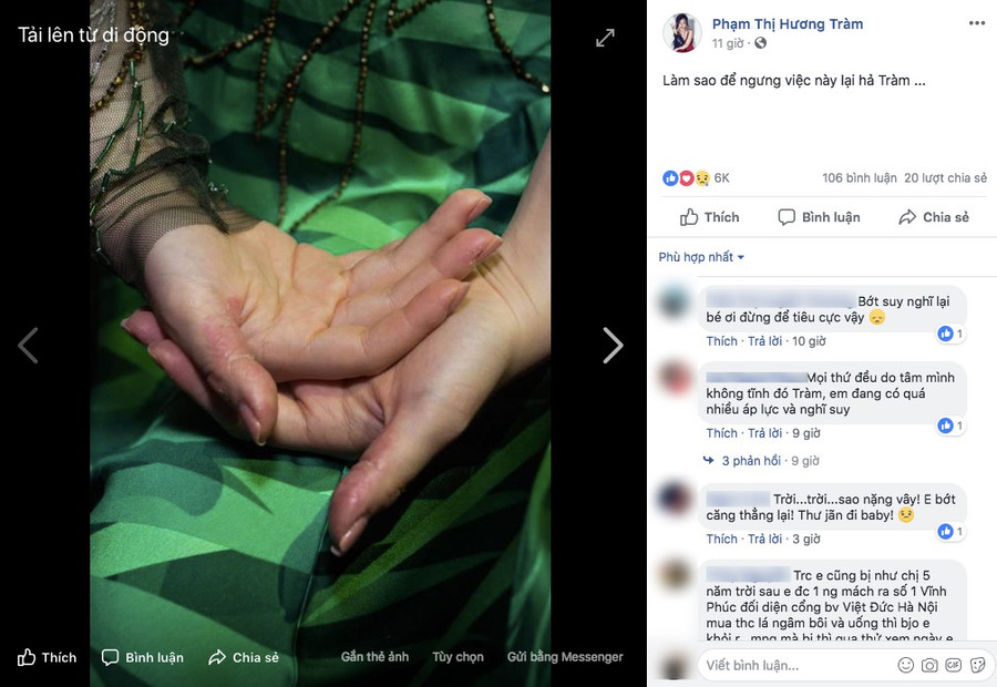 Rộ tin đồn Hương Tràm sang Mỹ để trốn chạy tình yêu với Mai Tài Phến ảnh 1 Rộ tin đồn Hương Tràm sang Mỹ là để trốn chạy tình yêu với Mai Tài Phến-1