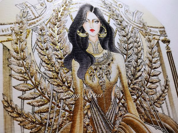 Cận cảnh mẫu thiết kế Hoàng Thùy xác nhận là yêu thích nhất khiến ai cũng phải trầm trồ ảnh 1