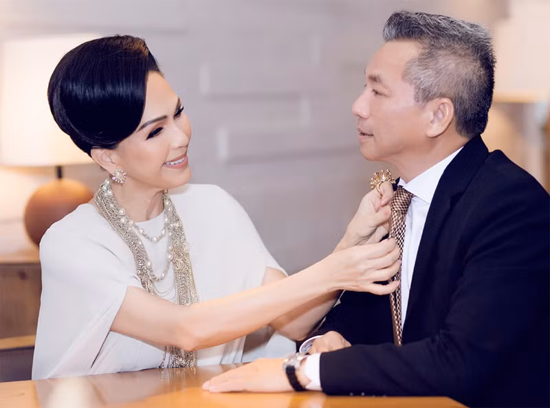 "nu hoang anh lich" diem my rang ngoi, hanh phuc ben ong xa doanh nhan hinh 8