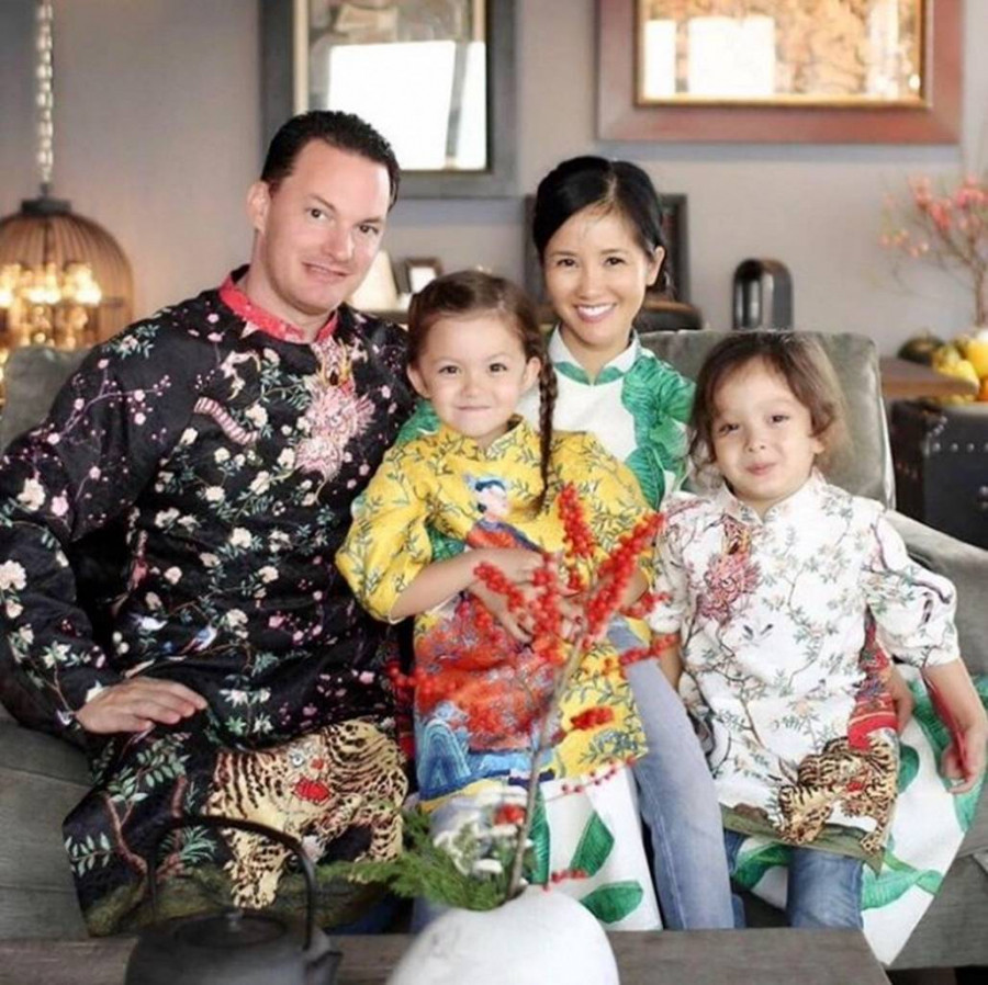 Đọ mức học phí “khủng” của cậu ấm cô chiêu nhà sao Việt: Choáng nhất là con Diva Hồng Nhung ảnh 1 Cặp song sinh nhà Hồng Nhung có mức học phí khủng