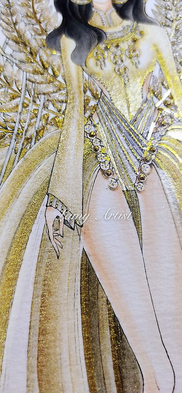 Cận cảnh mẫu thiết kế Hoàng Thùy xác nhận là yêu thích nhất khiến ai cũng phải trầm trồ ảnh 0