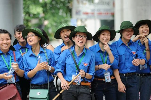 Thanh niên tình nguyện luôn nhiệt tình trong các hoạt động he. Ảnh minh họa.