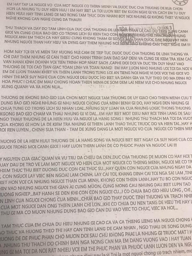 Hé lộ tin nhắn ông Đặng Lê Nguyên Vũ gửi vợ sau 49 ngày thiền định: Hãy chỉnh sửa thân - tâm để xứng đáng là vợ của người có thiên mệnh! - Ảnh 4. Hé lộ tin nhắn ông Đặng Lê Nguyên Vũ gửi vợ sau 49 ngày thiền định: Hãy chỉnh sửa thân - tâm để xứng đáng là vợ của người có thiên mệnh! - Ảnh 4.