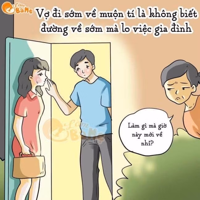 Bộ ảnh CÁI GÌ CŨNG LÀ LỖI CỦA VỢ khiến nhiều chị em rớt nước mắt đồng cảm