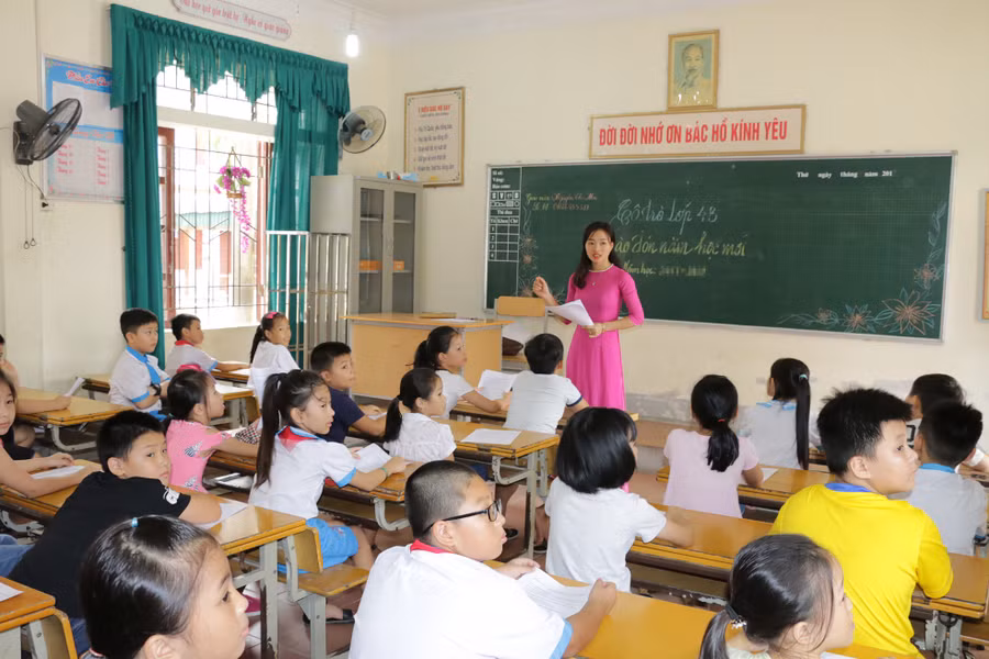 Được giao biên chế, nhưng đã qua gần nửa học kỳ II năm học 2018 - 2019 nhiều trường ở TP Vinh vẫn đang chờ giáo viên