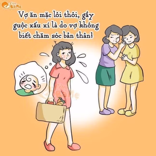 Bộ ảnh CÁI GÌ CŨNG LÀ LỖI CỦA VỢ khiến nhiều chị em rớt nước mắt đồng cảm