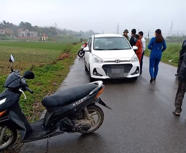 Hiện trường nơi xảy ra án mạng,