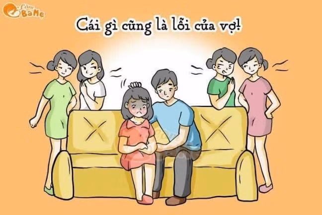 Bộ ảnh CÁI GÌ CŨNG LÀ LỖI CỦA VỢ khiến nhiều chị em rớt nước mắt đồng cảm