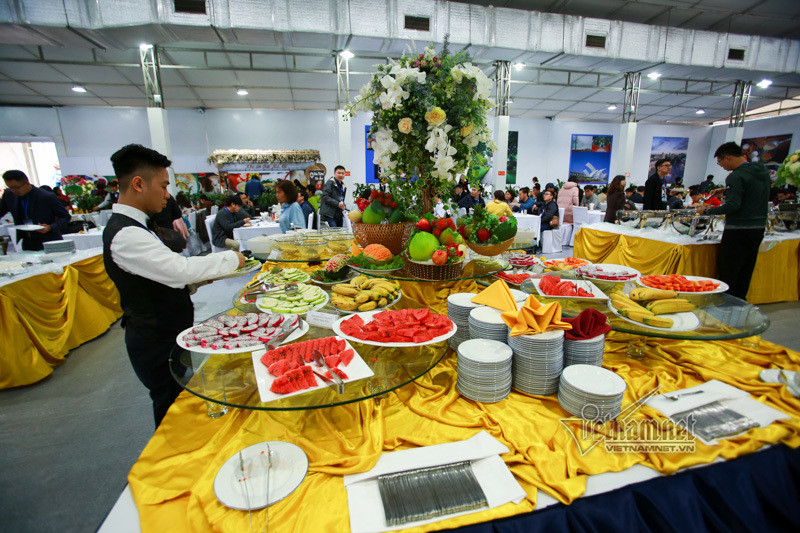 Chuyện chưa kể nơi bếp ăn đại bản doanh 3.000 người ở Thượng đỉnh Mỹ-Triều ảnh 9 Chuyện chưa kể nơi bếp ăn đại bản doanh 3.000 người ở Thượng đỉnh Mỹ-Triều