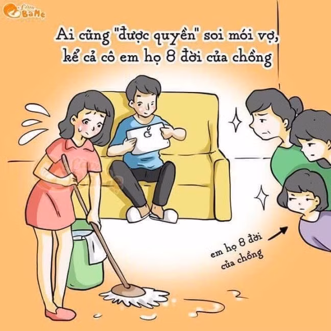 Bộ ảnh CÁI GÌ CŨNG LÀ LỖI CỦA VỢ khiến nhiều chị em rớt nước mắt đồng cảm