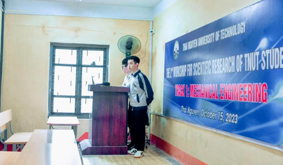 Việc đẩy mạnh nghiên cứu giúp sinh viên tự tin khẳng định bản thân.