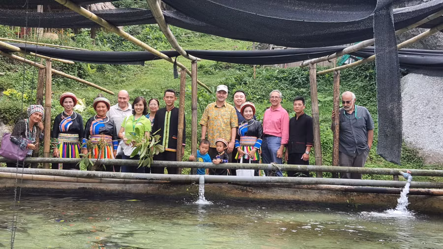 Khu du lịch sinh thái của gia đình anh Đặng Hành Dũng mỗi năm đón hàng nghìn lượt khách trong và ngoài nước đến tham quan và trải nghiệm.