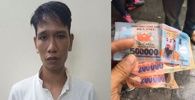 Đã tìm ra đối tượng trả lại 900 nghìn đồng tiền âm phủ cho 2 du khách nước ngoài