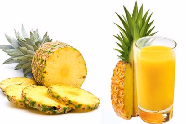 Nước ép dứa tốt nhất là làm tại nhà và dùng ngay sau khi chế biến