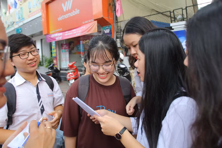 Kỷ cương trường thi được bảo đảm nghiêm túc, tạo sự công bằng. Ảnh: Thế Đại