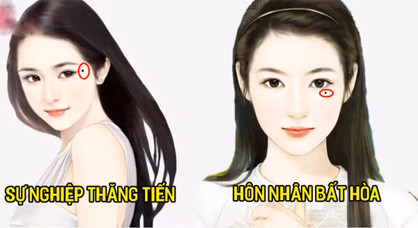 Ngó kĩ 3 nốt ruồi quanh mắt: Đây chính là vị trí tụ tài- hút lộc, ai có 1 cái tha hồ hưởng phúc-1