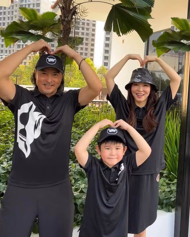 Tổ ấm viên mãn của cặp đôi nổi tiếng.