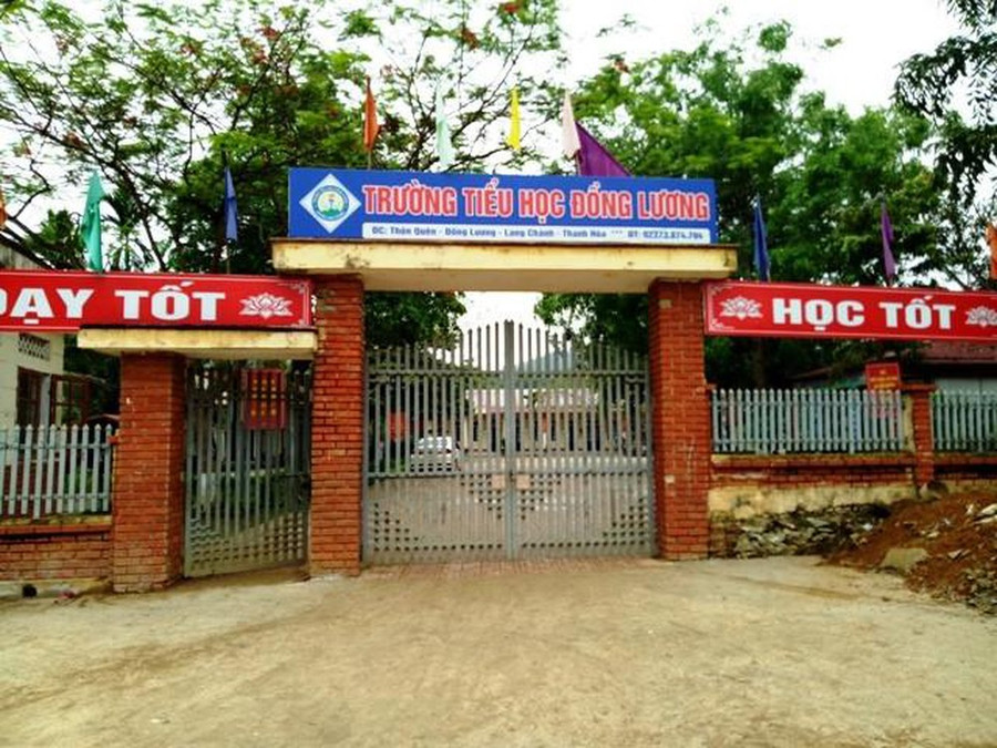 Trường Tiểu học Đồng Lương (Lang Chánh - Thanh Hóa). Ảnh: T.GD Trường Tiểu học Đồng Lương (Lang Chánh - Thanh Hóa). Ảnh: T.GD