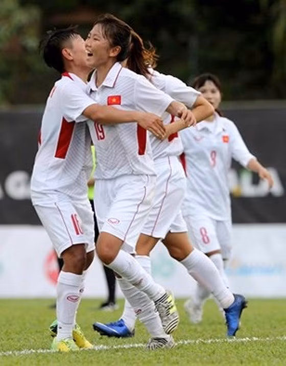 Đội nữ Việt Nam toàn thắng ở bảng B vòng loại Olympic 2020 ảnh 1